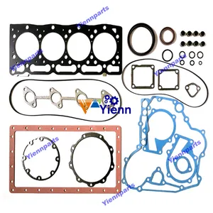 V1512 Overhaul Gasket Kit for Kubota With Head Gasket L1-28 L1-265 L1-285 L1-295 L1-315 Bobcat Excavator Engine Parts