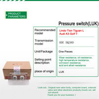 Capteur de pression LUK d'origine DQ380 pour accessoire de boîte de vitesses, capteur pour pièces de véhicules Audi et Volkswagen TFPS0000375E