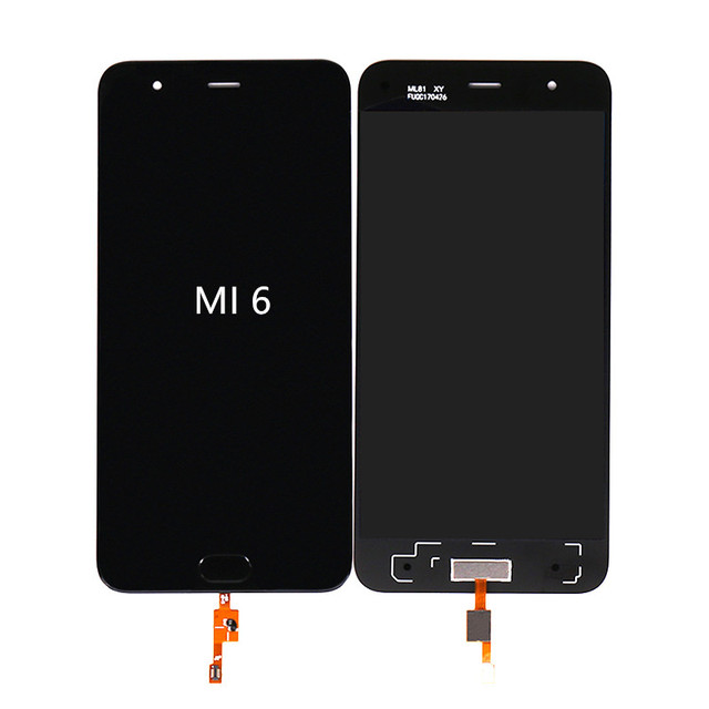 Baten Wholesale  Quality for Xiaomi Mi 6 Mi6 LCD Display With Touch Screen Completed With Nogotiation Price