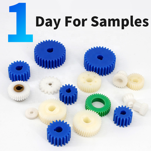 Nhỏ độ chính xác cao nhựa hình trụ bánh răng bánh răng derlin Acetal ABS POM Nylon spur Gear - Product Image 3