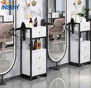 Carrito <span class=keywords><strong>de</strong></span> Salón Blanco Nuevo, Carritos <span class=keywords><strong>de</strong></span> Almacenamiento para Peluquería sin Ruedas, Muebles <span class=keywords><strong>de</strong></span> Salón <span class=keywords><strong>de</strong></span> Belleza, Carrito con Ruedas en Venta - Product Image 6