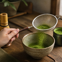 Edelstahl-Tee-Infuser-Filter im Vintage-Heimstil, Tee-Wasser-Separator für losen Tee, tragbar und umweltfreundlich
