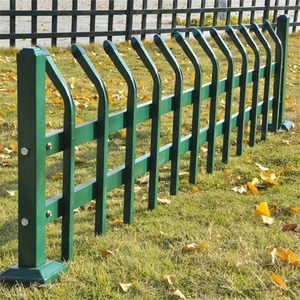 Leica <b>Steel</b> Lawn Fence Green Belt Barrier Outdoor <b>Railing</b> Garden Flower Bed Fence Municipal Landscaping Welded - Product Image 2