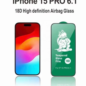 Protector de Pantalla de Vidrio Templado 18D Airbag Shockproof King Kong para iPhone 13 14 15 Pro, Privacidad IMEX <span class=keywords><strong>SHIELD</strong></span> - Product Image 2