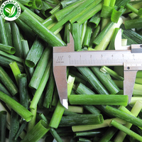 Vente en gros de petits oignons verts échalotes congelés de Chine Coupes de segment dés d'oignons de printemps Bandes en dés Bâton de congélation en vrac