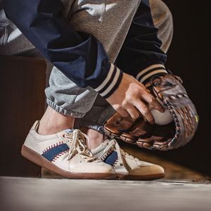 Zapatillas de Béisbol Vintage, Zapatillas Blancas, Zapatos Deportivos Casuales, Zapatos Casuales para Hombre, Zapatos de Otoño - Product Image 4