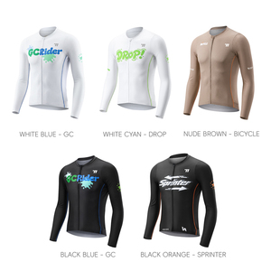 WEST BIKING メンズ 長袖 通気性 速乾 サイクリングジャージ 軽量 ストレッチ バイクシャツ ロード MTB サマーサイクリング用 - Product Image 6
