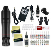 Kits de machines à tatouer complètes, professionnelles, bon marché, directement de l'usine du fabricant, pour débutants