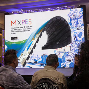 P1.86 Blendfreies Soft-LED-Display-Modul Anpassbare Wand-Videopanels mit Cloud-basiertem CMS für Einkaufszentren HD 4K 8K - Product Image 3