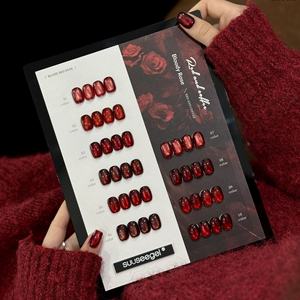 SUUSEEGEL Vernis à ongles gel UV œil de chat rouge, série très vendue, petit ensemble de 10 couleurs pour salon de manucure - Product Image 1