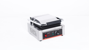 Parrilla Eléctrica Comercial de Contacto con Una Sola Placa, Ranurada por Arriba y por Abajo, de Acero Inoxidable, con Control de Temperatura - Product Image 4