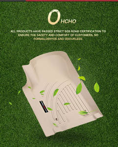 Alfombrillas de coche para Mazda BT50 PORSCHE CAYENNE <span class=keywords><strong>Macan</strong></span> VOLVO XC60 VW Golf 8 Amarok Renault Sandero Duster alfombras impermeables de goma - Product Image 5