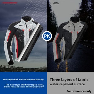 À la mode quatre saisons imperméable chaud chevalier veste nouveau sport divertissement moto course costumes pour tout-terrain montagne - Product Image 4
