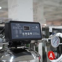 Filter cakram 500L/J Mesin perawatan air, sistem perawatan sirkulasi Kolam Renang Air Pembersih