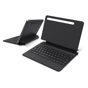 Custodia con Tastiera Wireless per Samsung Galaxy <span class=keywords><strong>Tab</strong></span> S7 <span class=keywords><strong>S8</strong></span> S9, <span class=keywords><strong>Ultra</strong></span> Sottile in PU con Touchpad Retroilluminato Ricaricabile - Product Image 4