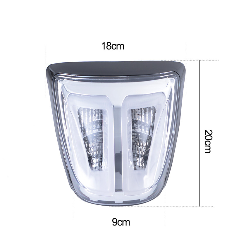 Задний светодиодный фонарь для мотоцикла V-espa sprint с прозрачными линзами