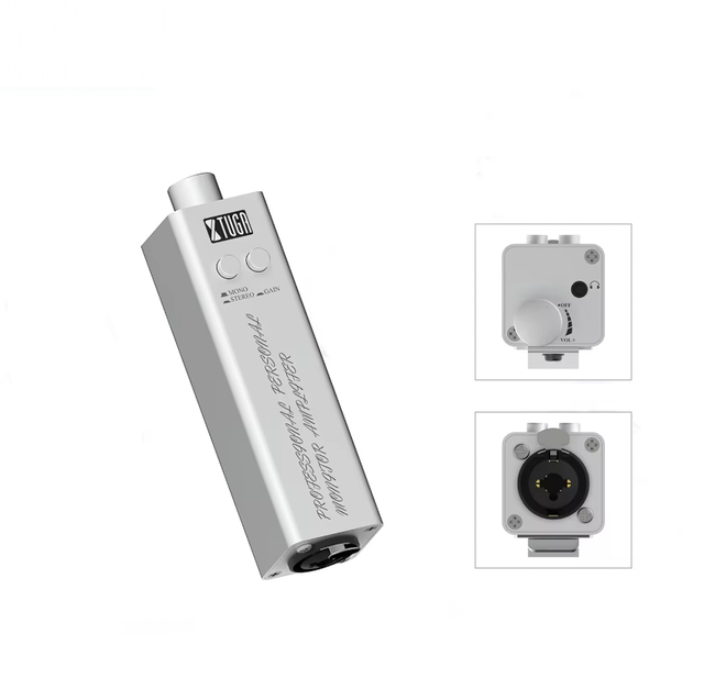 LSY-20 Professional Portable Metal Xlr Input Amplifier Headphone Converter Headphone Amplifier