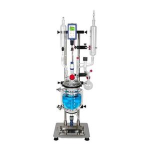 Julabo BTG5000A 5000ml Tabletop Glass <b>Jacketed</b> Reactor Set Laboratory Instruments Made in Germany - Product Image 4