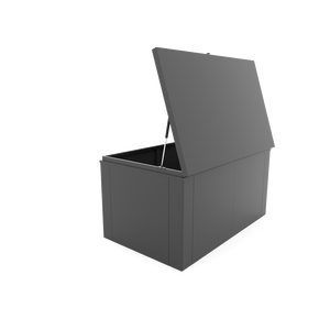 <span class=keywords><strong>Box</strong></span> di Stoccaggio per Garage in Acciaio Zincato di Alta Qualità, Design Smontabile, Spessore 1,5mm con Rivestimento in Polvere - Product Image 4