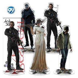 16ซม. RE4 <span class=keywords><strong>Resident</strong></span> <span class=keywords><strong>Evil</strong></span> 4 remmake JILL Claire ของเล่นเกมอนุพันธ์ยืนตกแต่งหุ่นสำหรับผู้เล่น - Product Image 2