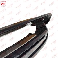Alerón Trasero de Fibra de Carbono Estilo Z-ART 991 TA para Porsche 911 991 2012-2018, Alerón Trasero para Porsche 991 991.1 991.2