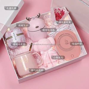 Conjunto de regalo para mujer al por mayor, taza de agua inteligente, almohadilla térmica, conjunto de humidificador, regalo de cumpleaños, conjunto de mujer, regalo de vacaciones, nosotros - Product Image 3