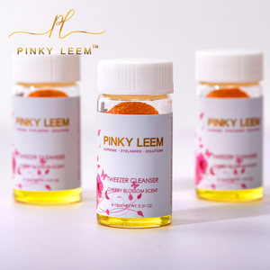 Pinky LEEM Tweezer Cleaner Vegano Etiqueta privada Ingredientes adhesivos Esponja negra <span class=keywords><strong>Navina</strong></span> Balls Tweezer Cleaner - Product Image 6