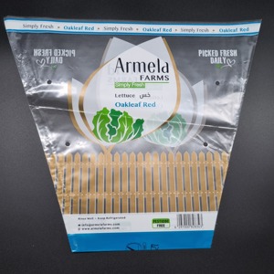 Sacchetti CPP Termosaldati per Alimenti con Stampa Rotocalco per Lattuga/Prezzemolo/Finocchio/Rucola/Orzolo/Albicocca/Senera/Verdure a Foglia Verde - Product Image 4