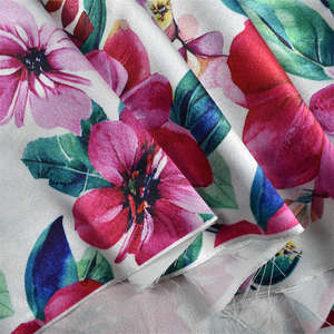 ファッションドレスのシフォン生地にプリントされたチキンファームカントリーバードイースタールースターアニマルプリント - Product Image 6