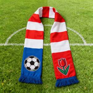 Bufanda Personalizada con Logotipo, Suave, Cómoda, Impermeable, de Secado Rápido, Ecológica, con Diseño de Fútbol, de Poliéster de Alta Calidad para Clubes de Fútbol - Product Image 1