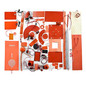 Bantalan pemanas mesin mobil, 120v 300w 6x8 inci bantalan pemanas silikon fleksibel panci minyak untuk permukaan logam - Product Image 6