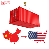 Envío Económico de Carga Marítima FCL desde China, EE. UU., Canadá, UE, Australia, DDP, Envío Completo de Contenedores, Agencia de Aduanas 24/7