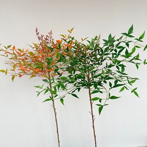 ต้นไม้ประดิษฐ์ Meng Jie รุ่น Nandina Domestica สูง 160 ซม. สีเขียว สำหรับตกแต่งภายในบ้าน สไตล์มินิมอลแบบนอร์ดิก - Product Image 3