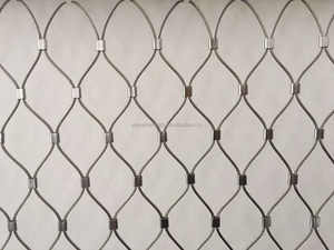 ตาข่ายนิรภัยสำหรับงานสถาปัตยกรรมแบบยืดหยุ่น ทำจากลวดสลิงสแตนเลส SS316 - Product Image 2