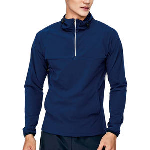 Sweat-shirts de golf personnalisés avec logo, fermeture éclair 1/4, respirants, manches longues, légers, col zippé, unisexes, pour l'automne - Product Image 1