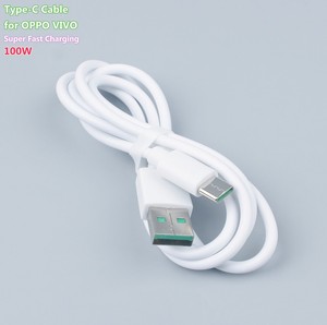 สายชาร์จเร็ว USB-C สำหรับออปโป้ วีโว่ เรียลมี วันพลัส 100W ซูเปอร์วูค, 66W แฟลชชาร์จ, รองรับการใช้งานหลายรุ่น - Product Image 2