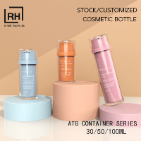 Flacon cosmétique sans air en plastique AS+PP de 30 ml, 50 ml, 100 ml avec pompe pour emballage de lotion – Trouvez des modèles similaires