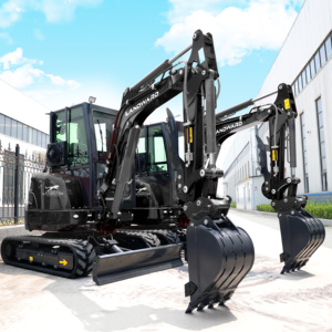 Mini-excavatrice sur chenilles LANDWARD 3,5 tonnes avec moteur EPA, idéale pour la ferme et la maison, prix compétitif - Product Image 2