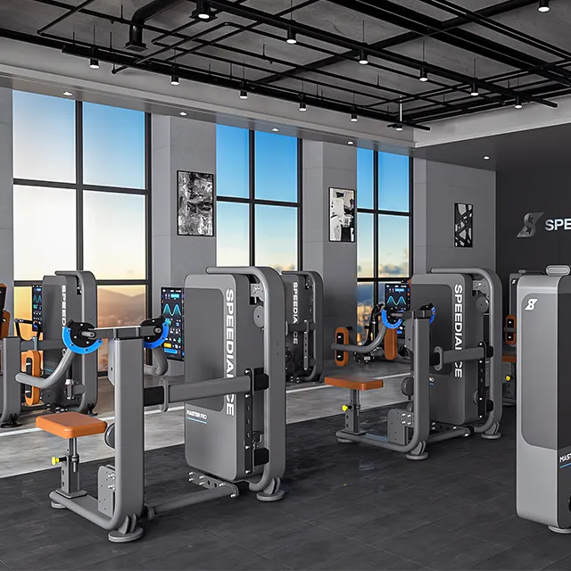 Speediance Commercial Single Station Multifunktion station Kraft training Fitness studio Fitness Ausrüsten Smart Seated Chest Press Machine