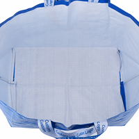 Sac fourre-tout en polypropylène tissé laminé extra large avec logo personnalisé pour supermarché, sac de courses écologique réutilisable, sac de déménagement