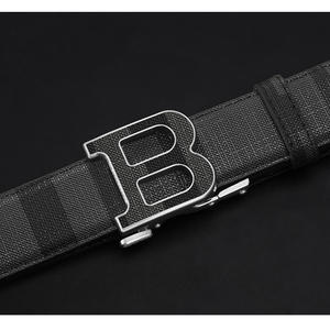 Herren Automatikgürtel aus Geprägtem Echtem Rindsleder Business Baoli Gürtel für Junge Männer - Product Image 2