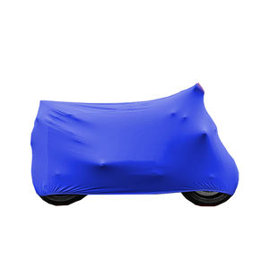 Couverture élastique de bâche de moto Housse de <span class=keywords><strong>protection</strong></span> intérieure en tissu extensible pour motos - Product Image 4