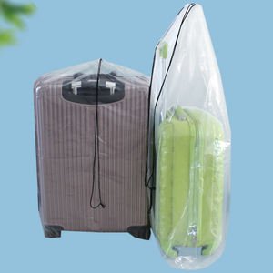 Grosir tas serut PE ekstra besar pengiriman pelindung debu kemasan penyimpanan plastik tahan air bening profesional - Product Image 4