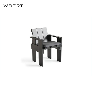 Wbert แบบนอร์ดิกทันสมัยสำหรับเฟอร์นิเจอร์บ้านและลานคาเฟ่ร้านอาหารที่ได้รับแรงบันดาลใจจากเก้าอี้พักผ่อนไม้เนื้อแข็งสไตล์พระโบราณ - Product Image 2