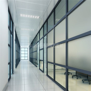 Sistema de Mamparas de Vidrio Comerciales (Marco Lateral de Aluminio de 60 mm) para Oficinas/Hoteles - Product Image 2