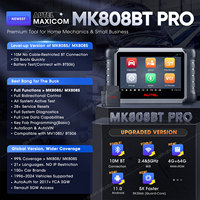 Escáner de Servicio OBD2 Autel MaxiCom MK808BT PRO, Máquina de Diagnóstico Automotriz para Todos los Autos, Herramientas para Vehículos Altar MK808 MX808