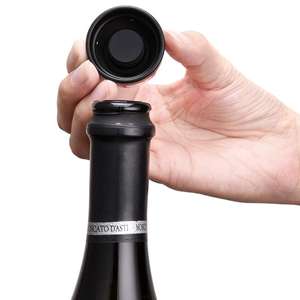 Mini <span class=keywords><strong>bouchon</strong></span> de <span class=keywords><strong>champagne</strong></span> en gros d'usine Ouvre-bouteille de vin mousseux en plastique ABS durable - Product Image 3