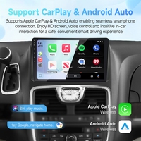 Autoradio Android Rhythm, nouveau modèle 9 pouces, GPS, Carplay, BT, WiFi pour Dodge Grand Caravan 2008-2020, Chrysler Town & Country 2011-2016