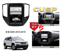 Écran tactile Android 13,6 pouces avec GPS intégré, 4G, WiFi, 64 Go, Octa Core, pour lecteur multimédia de voiture, montage sur tableau de bord, Mirror Link, CHANGAN CS95