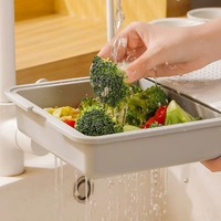Multifunctionele groente- en fruitsnijder, groentesnijder, -schaaf, -hakker, keukenhulp, multifunctioneel gereedschap, vlees- en groentebord